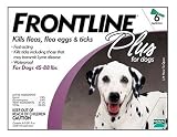 Frontline Plus for Dogs 45-88 Lbs 6 pack