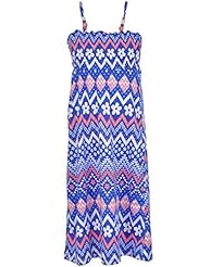 Toddler Polyester/Spandex Floral Print Geometric Print  Dress