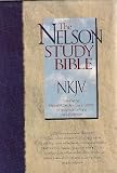 The Nelson Study Bible NKJV with Nelsons Complete Study System (#2885-Black Bonded Leather)