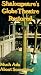 Shakespeare's Globe Theatre Restored [VHS]