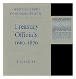 Treasury officials, 1660-1870