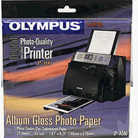 Olympus PA5NU Album Size Dye Sub paper 25s ( 200654 )