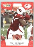 2008 Donruss / Score Limited Edition Super Bowl XLIII # 408 Tim Hightower (RC - Rookie Card) Arizona Cardinals - 2008 NFC Champion - NFL Trading Card in a Prorective Screw Down Display Case