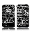 Liebesbrief Black Design Apple iPod Touch 2G (2nd Gen) / 3G (3rd Gen) Protector Skin Decal Sticker