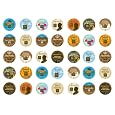 Crazy Cups Wolfgang Puck Sampler, K-Cup Portion Pack for Keurig K-Cup Brewers (Pack of 35) On Sale