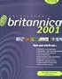 Encyclopedia Britannica 2001 Deluxe Edition
