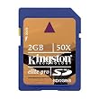 Kingston 2 GB Elite Pro Secure Digital Memory Card ( SD/2GB-S )