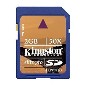 Kingston Carte Secure Digital (SD) Elite Pro 50x - Carte M�moire Flash - 2 Go