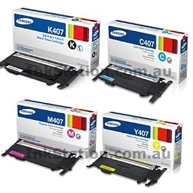 Samsung Rainbow Toner Pack for CLP-320/CLP-325/CLX-3185 Series (Contains Cyan, Magenta, Yellow and Black)