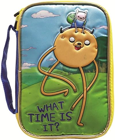Adventure Time Finn and Jake "What Time Is It" 3D Pencil Case