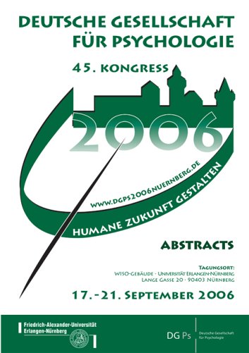 45. Kongress der Deutschen Gesellschaft f�r Psychologie