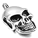 Men's Stainless Steel Pendant Necklace Silver Skull Gothic Polished -with 23 inch Chain