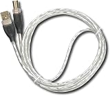 Dynex TE-USB 2AB 2.0 SBG - USB cable - 4 pin USB Type A (M) - 4 pin USB Type B (M) - 6.6 ft ( USB / Hi-Speed USB ) - silver