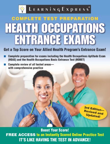 Health Occupations Entrance Exams: Third Edition