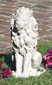 Regal Guardian Lion Statue