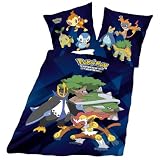 Kids Best 461030050 Bettwaesche Pokemon, Biber, 80 / 80 und 135 / 200 cm