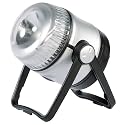 LiteXpress Camp 5 silberfarben, Camping-Laterne, Hochleistungs-LED bis zu 176 Lumen, Kunststoffgehäuse