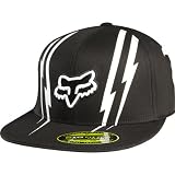 Fox Racing Dominion 210 Fitted Youth Boys Flexfit Sportswear Hat - Black / One Size