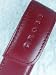 Cross Full Grain Italian Leather, Signature Perforated Detailing, Single Magnetic Flip Top Pen Pouch, Ruby Red and Can Accommodate any Cross Pen