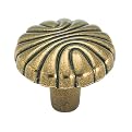 Nat Eleg Shell Knob- Set of 4