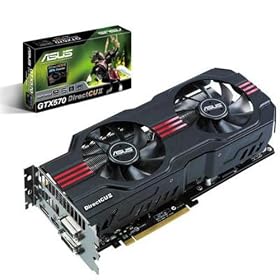 Asus nVIDIA SLI GeForce GTX 570 DirectCu II Graphics Card (1.28GB)