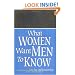 What Woman Want Men to Know: The Ultimate Book About Love, Sex, and Relationships for You--and the Man You Love