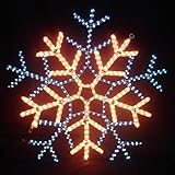 ２色スノーフレイク