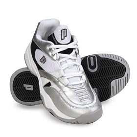 Prince T9 Roadster Tennis Shoes (Junior) White/Black/Silver