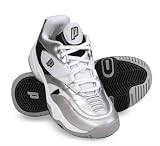 Sporting Goods : Prince T9 Roadster Tennis Shoes (Junior) White/Black/Silver