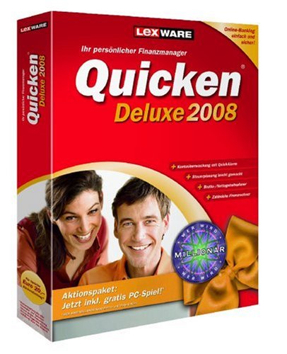 Childrens Toyshop  Software : Quicken Deluxe 2008 Rote Schleife (V. 15.00)
