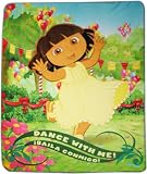 Dora the Explorer Dance With Me Fleece Throw Blanket - Oversized 50 x 60