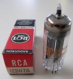 12BH7 USA Made Medium-Mu Dual Triode Preamp Tube