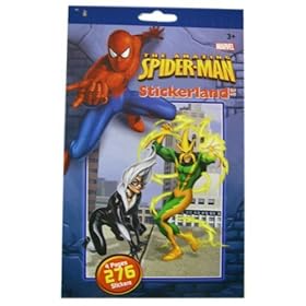  Marvel Spider-Sense 276pc Spiderman Sticker Pad - Spiderman Stickers Set