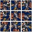 B Dazzle Fly Fishing Scramble Squares 9 Piece Puzzle