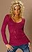 Wollpullover Pulli Strickpullover pink schwarz Gr. L mit Zopfmuster