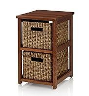 Water Hyacinth 2 Drawer Unit