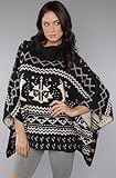 IMAGE OF Dolce Vita The Fortuna Poncho in Navy,Sweaters for Women