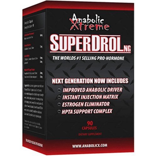 Anabolic Xtreme Superdrol Ng, 90 Caps, 0.7 Bottle