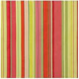 Durable Drill Weave 100% Cotton Colorful Yellow and Orange Striped Tablecloth 54x90 Inches