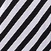 HDE Women's Maternity Dress Strapless Tube Top Pregnancy Sundress Long Skirt (Black White Stripe, Large)