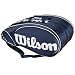 Wilson '12 Tour 15X Tennis Bag-Blue/White