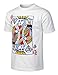 URBANCREWS Mens Hipster Hip Hop Card Deck Graphic Print Crewneck T-shirt