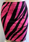 Mosquitohead Women's TIGER PRINT PENCIL SKIRT