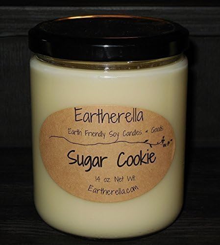 SUGAR COOKIE Soy Wax 14 oz. Jar Candle | Sweet Butter Vanilla