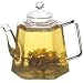 Grosche- Vienna Stove Top Water Kettle And Infuser Glass Teapot 1250Ml 42 Fl. Oz