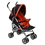 Dream On Me 5 Position Reclining Stroller, Orange/Black