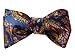HISDERN Bow Ties for Men Paisley Self Tie Bow Tie and Pocket Square Set Classic Business Formal Tuxedo Men's Bowtie Handkerchief for Wedding Party