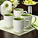 Rachael Ray Dinnerware Rise 4-Piece Stoneware Mug Set, Green