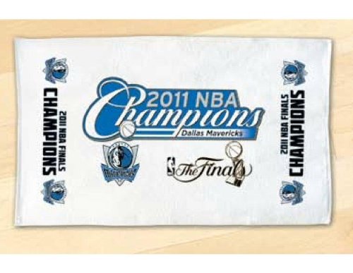DALLAS MAVERICKS NBA CHAMPIONS BENCH TOWEL 24