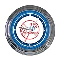 Multi Neon Clock - Yankees (15")